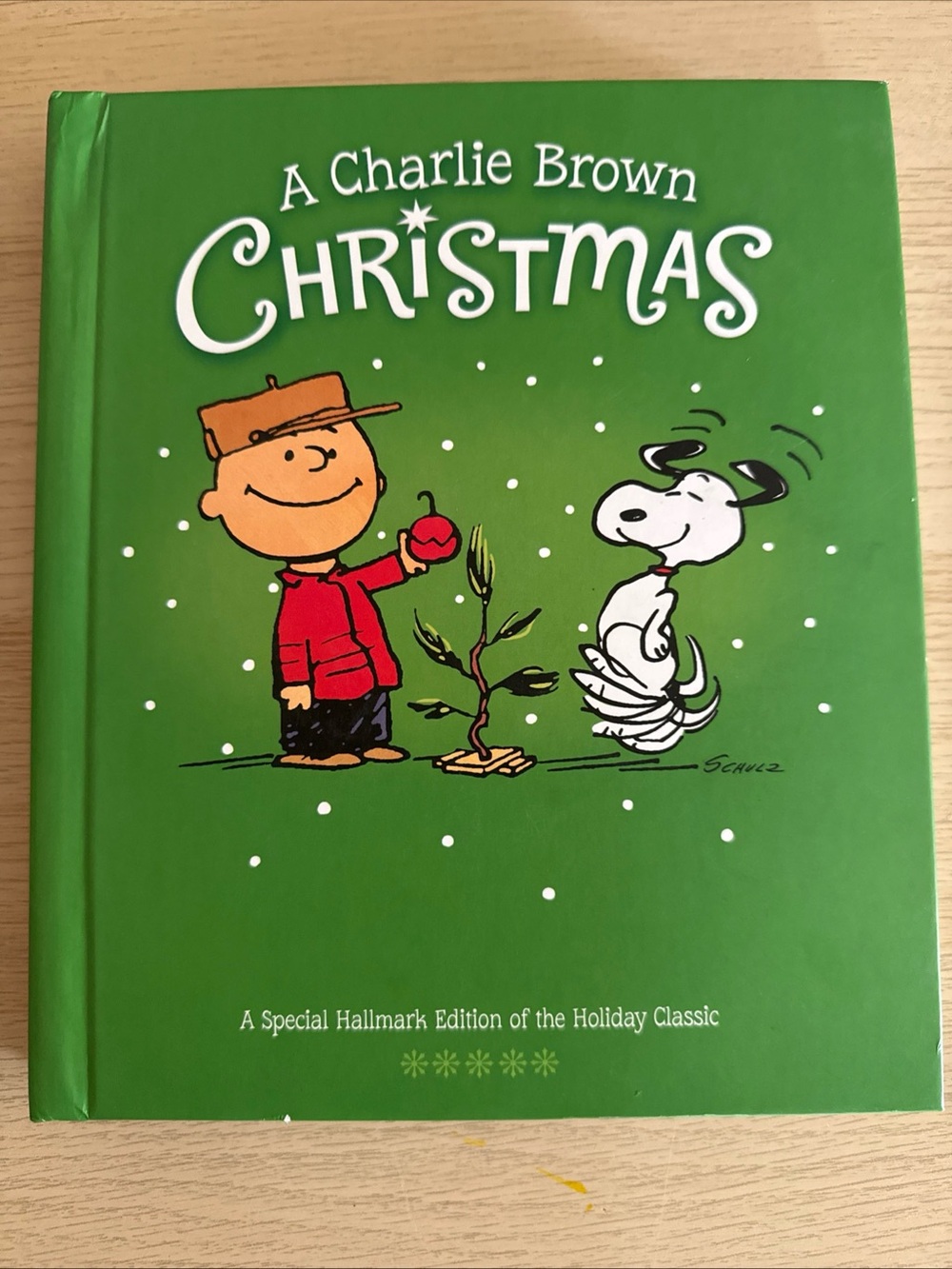 A Charlie Brown Christmas Hallmark Recordable Storybook Hardcover by Schulz